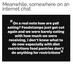 screen save of an internet chat