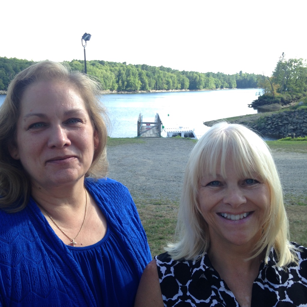 Donna and I in Maine